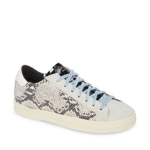 P448 John Silver Python Blue Lace sneakers